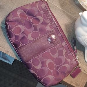 Coach wristlet